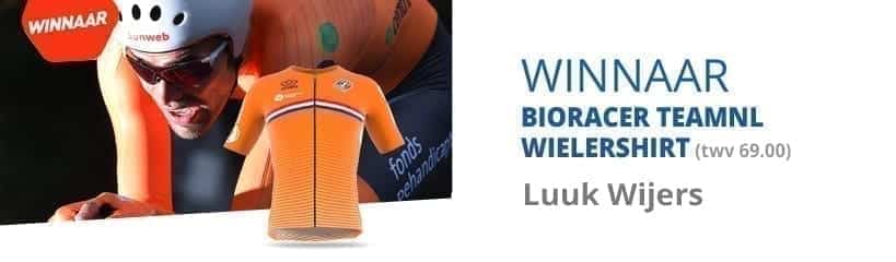 Bioracer TeamNL Wielershirt Winactie | gesloten