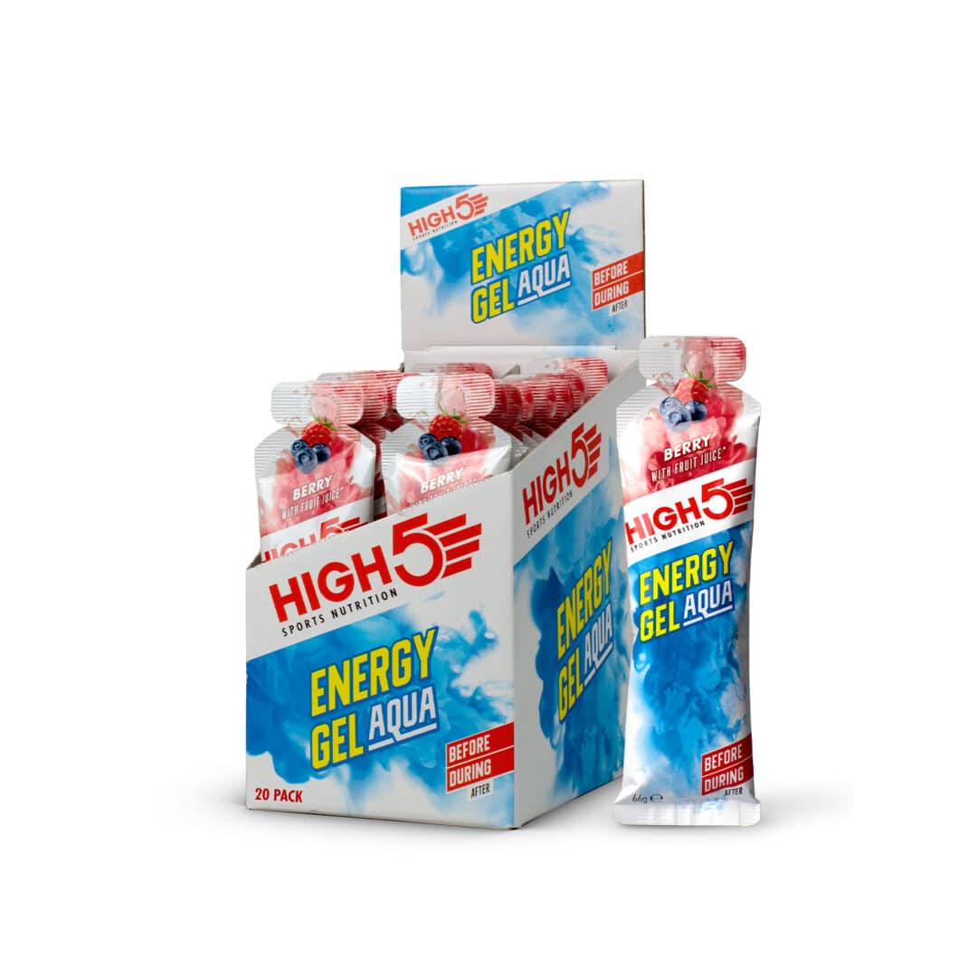 High5 Energy Gel Aqua - Berry - Display - Duursport