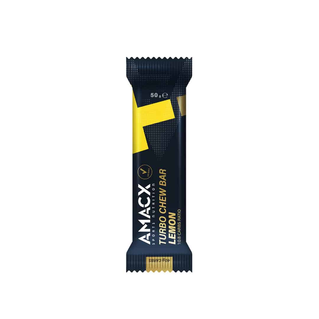 Amacx Turbo Chew Bar 50 gr - Lemon - Duursport