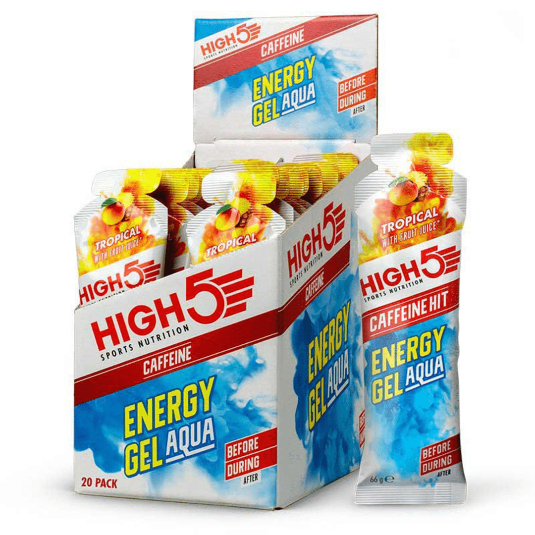 High5 Energy Gel Aqua - Tropical - Display - Duursport