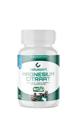 gemakkelijk Gevoelig Allergisch Magnesiumcitraat 60 tabs van NatuSport kopen? - Duursport