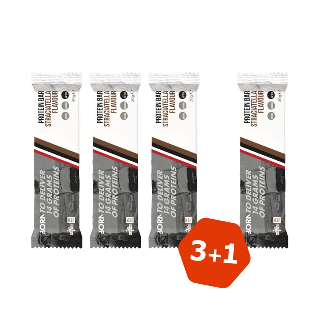 Born Protein Bar 50 gr - Straciatella - Deal - Duursport