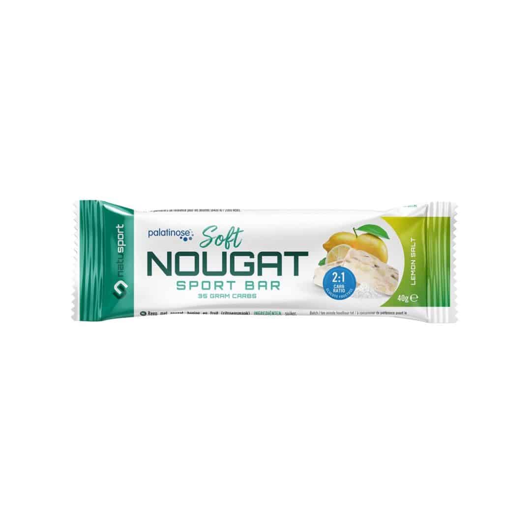 Natusport Soft Nougat Sport Bar 40 gr - Lemon & Salt - Duursport