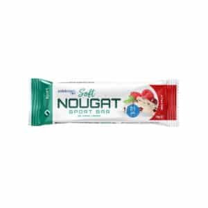 Natusport Soft Nougat Sport Bar 40 gr - Red Fruit - Duursport