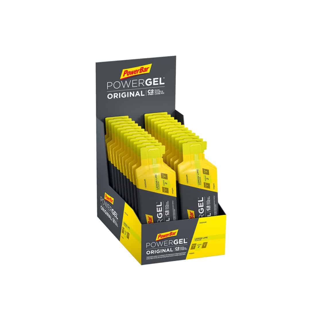 Powerbar Powergel 24 stuks display - Lemon Lime - Duursport