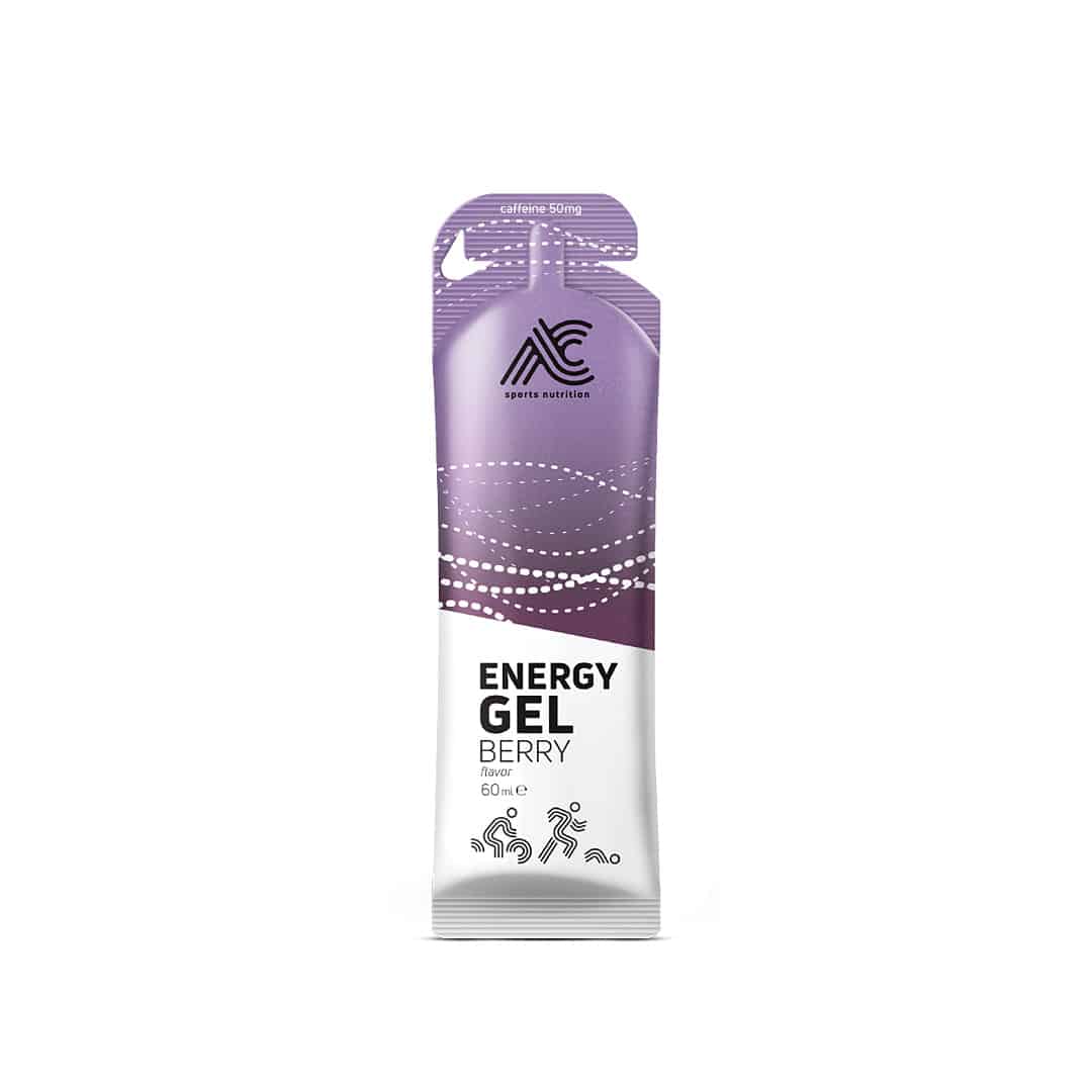 AC Sports Nutrition Energy Gel 60 ml - Berry Caffeine - Duursport