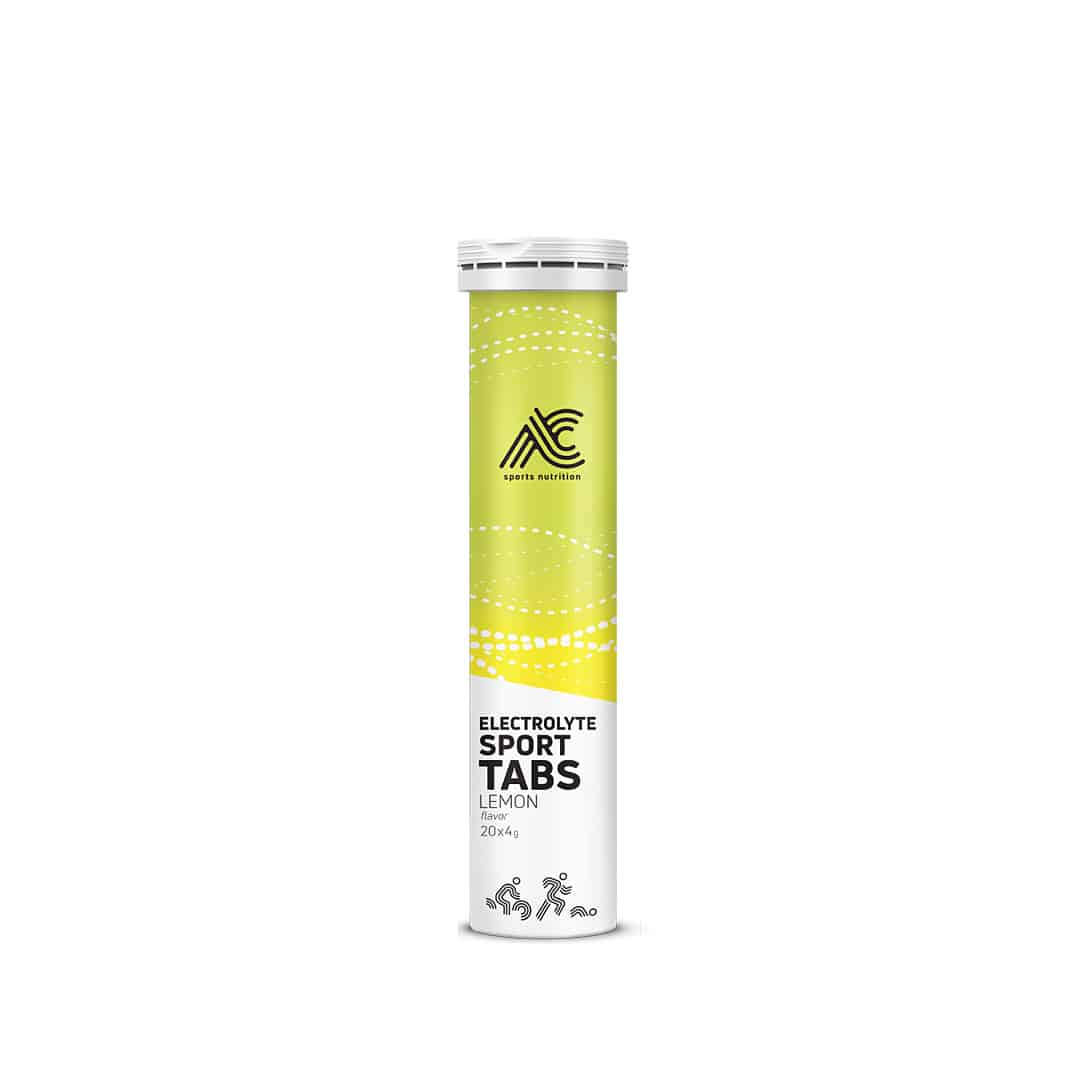 AC Sports Nutrition Electrolyte Sport Tabs - Lemon - Duursport