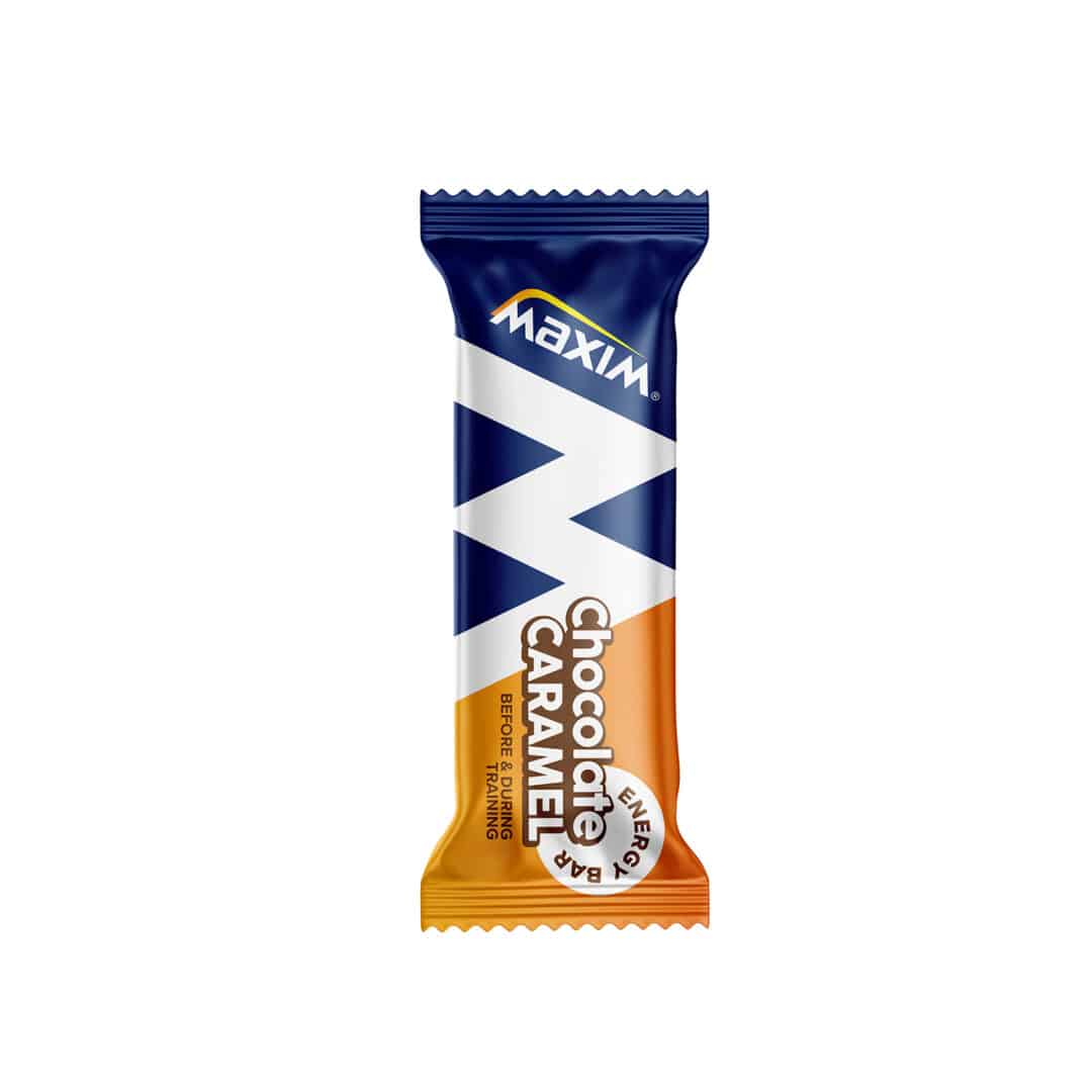 Maxim Pro Energy Bar 56 gr - Caramel Chocolate - Duursport