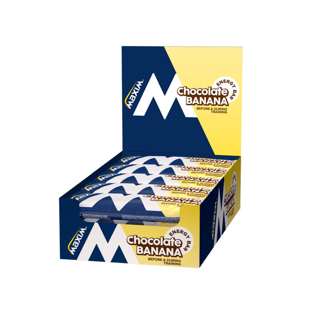 Maxim Pro Energy Bar 12x 56 gr Display - Banana Chocolate - Duursport